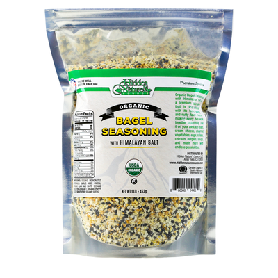 Organic Everything Bagel Seasoning 1lb bag