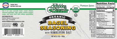 Organic Everything Bagel Seasoning 5.1 oz